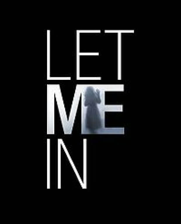 I let. Let me. Let me in film poster. Let me look Let me.