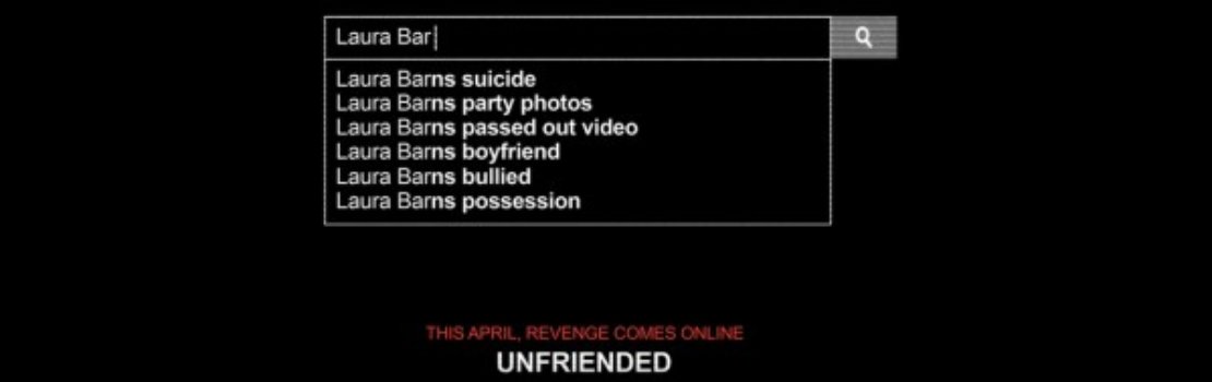 Universal tackles Horror with UNFRIENDED
