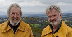 Sam Neill and Michael Caton Lead the cast of RAMS which is filming in Mt Barker