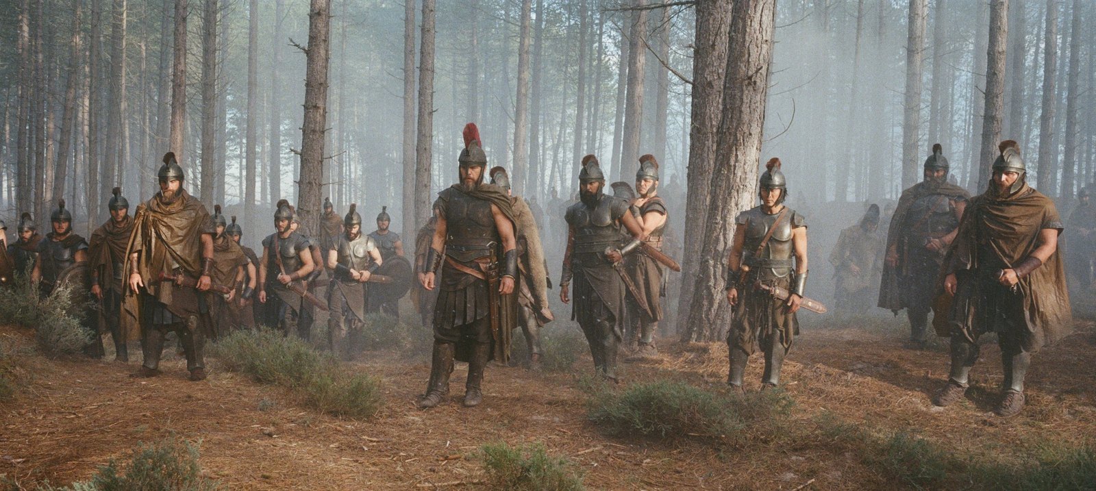 The Odyssey Christopher Nolan Greek army movie still